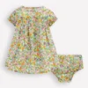 Gathered Woven Dress Multi Florabunda Gathered Woven Dress Multi Florabunda