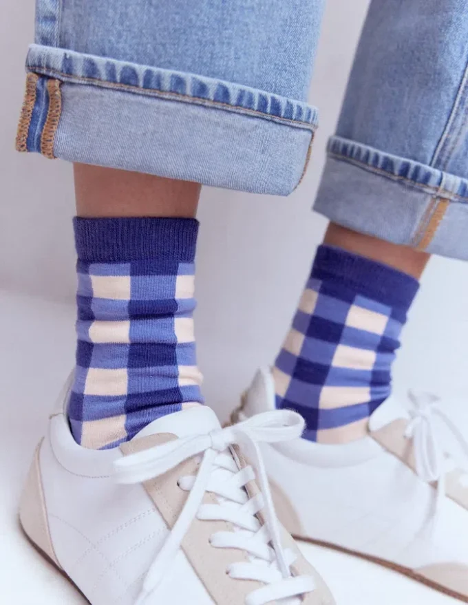 Gingham 3 Pack Socks Gingham 3 Pack Gingham 3 Pack Socks Gingham 3 Pack