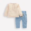 Girls Logo Play Set Blue Floral Hearts Girls Logo Play Set Blue Floral Hearts