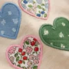 Girls Logo Play Set Blue Floral Hearts Girls Logo Play Set Blue Floral Hearts