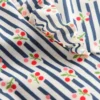 Girls Sun Safe Surfsuit Stripe Cherries Girls Sun Safe Surfsuit Stripe Cherries