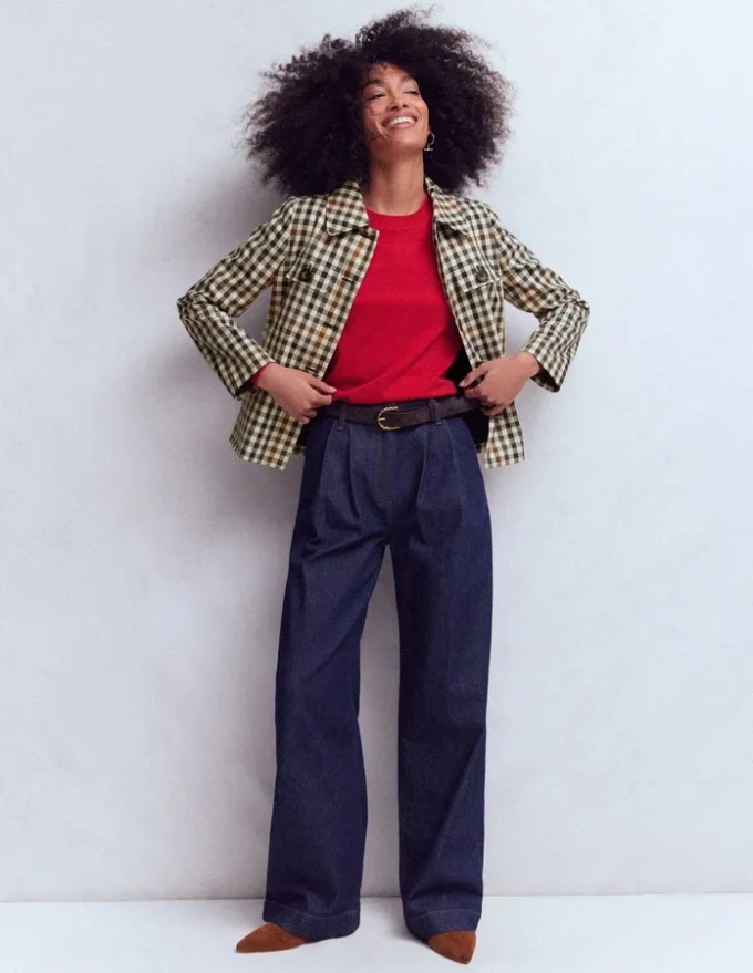 Gloucester Mac Grey, Brown Multigingham Gloucester Mac Grey, Brown Multigingham
