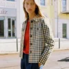 Gloucester Mac Grey, Brown Multigingham Gloucester Mac Grey, Brown Multigingham