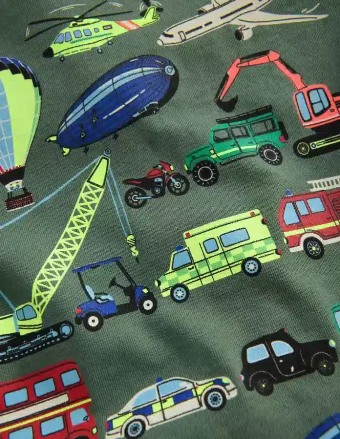 Glow-In-The-Dark T-shirt Bottle Green Transport Glow-In-The-Dark T-shirt Bottle Green Transport