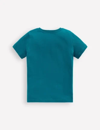 Glow-In-The-Dark T-shirt Deep Sea Blue Jelly Fish