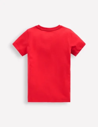 Glow-In-The-Dark T-shirt Hot Coral Sharks Teeth