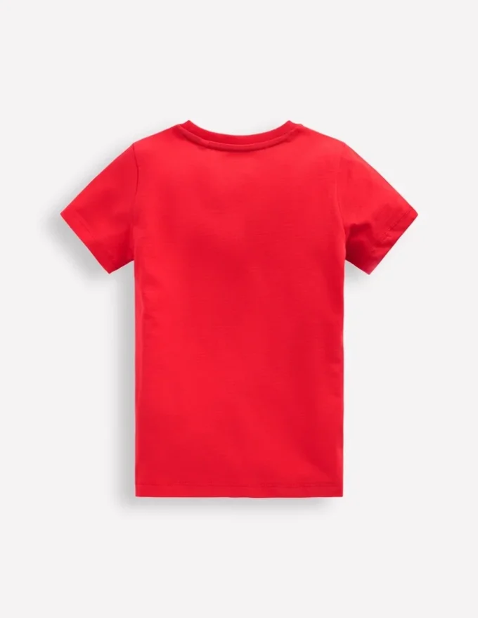 Glow-In-The-Dark T-shirt Hot Coral Sharks Teeth Glow-In-The-Dark T-shirt Hot Coral Sharks Teeth