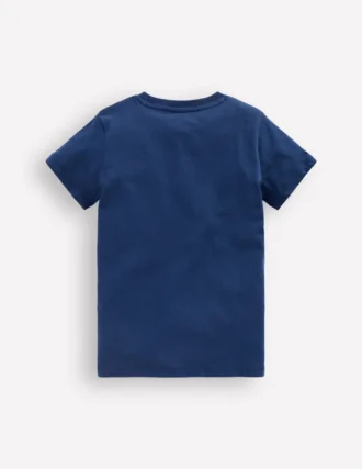 Glow-In-The-Dark T-shirt Medieval blue Monster trucks