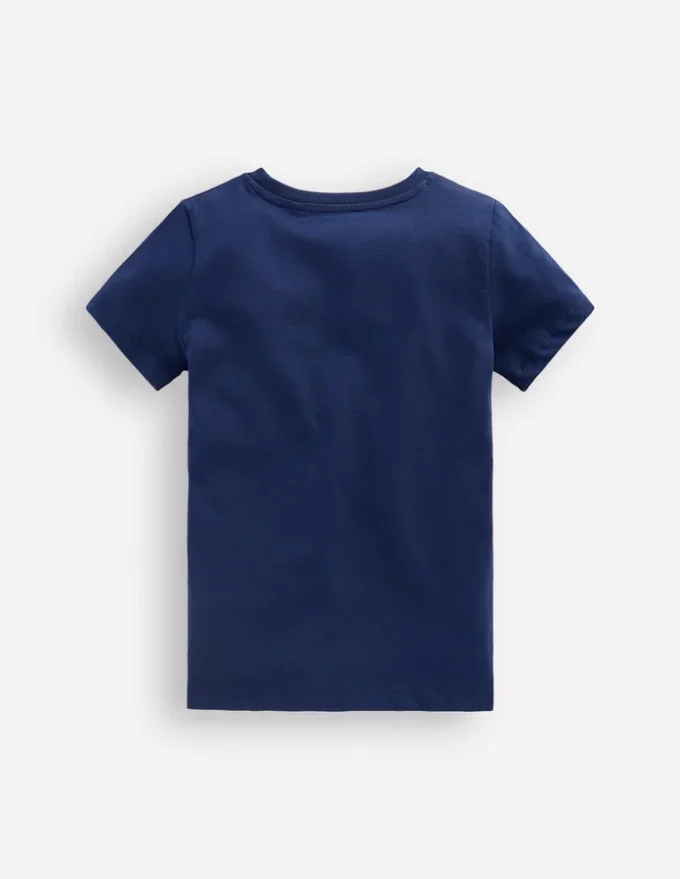 Glow-In-The-Dark T-shirt Medieval Blue Octopus Glow-In-The-Dark T-shirt Medieval Blue Octopus