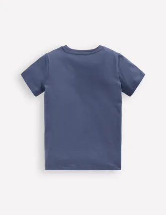 Glow-In-The-Dark T-shirt Robot Blue Lizards