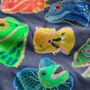 Glow-In-The-Dark T-shirt Robot Blue Lizards Glow-In-The-Dark T-shirt Robot Blue Lizards