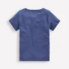 Glow-In-The-Dark T-shirt Robot Blue Marl Moon Glow-In-The-Dark T-shirt Robot Blue Marl Moon