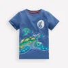 Glow-In-The-Dark T-shirt True Navy Turtles