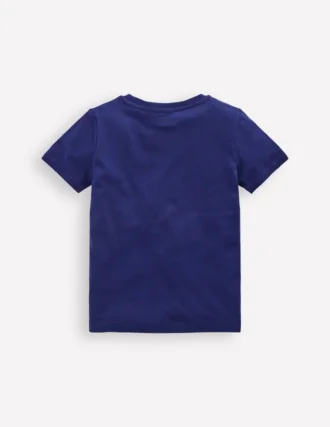 Glow Superstitch T-shirt College Navy Shark