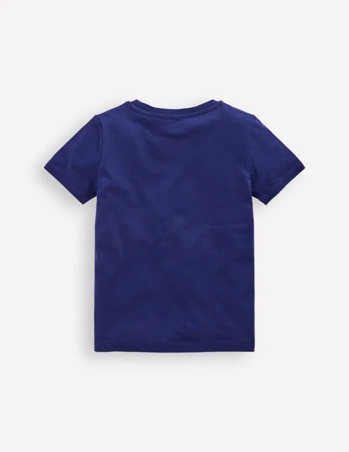 Glow Superstitch T-shirt College Navy Shark Glow Superstitch T-shirt College Navy Shark