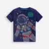 Glow Superstitch T-shirt College Navy Spaceman Glow Superstitch T-shirt College Navy Spaceman