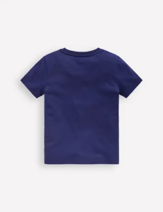 Glow Superstitch T-shirt College Navy Spaceman