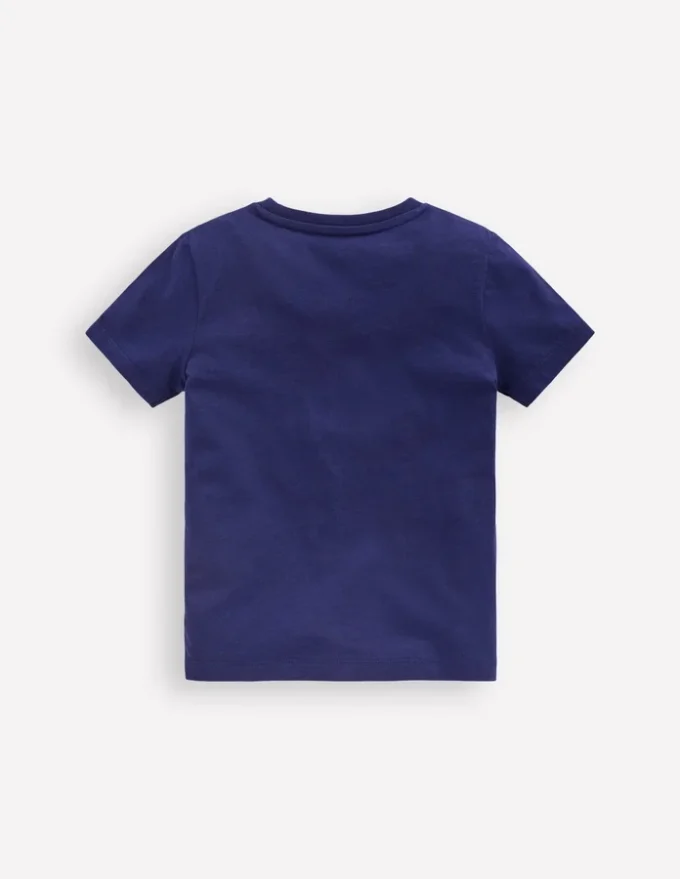 Glow Superstitch T-shirt College Navy Spaceman Glow Superstitch T-shirt College Navy Spaceman