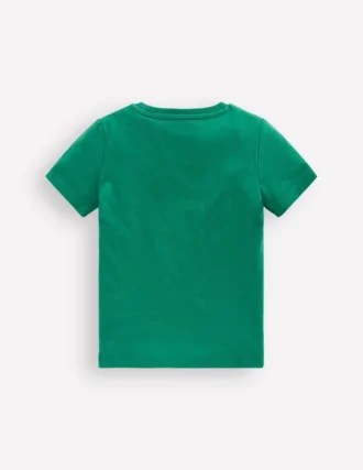 Glow Superstitch T-shirt Jewel Green Sea Creatures