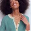 Grace Colour Block Cardigan Cloudy Jane Blue Grace Colour Block Cardigan Cloudy Jane Blue