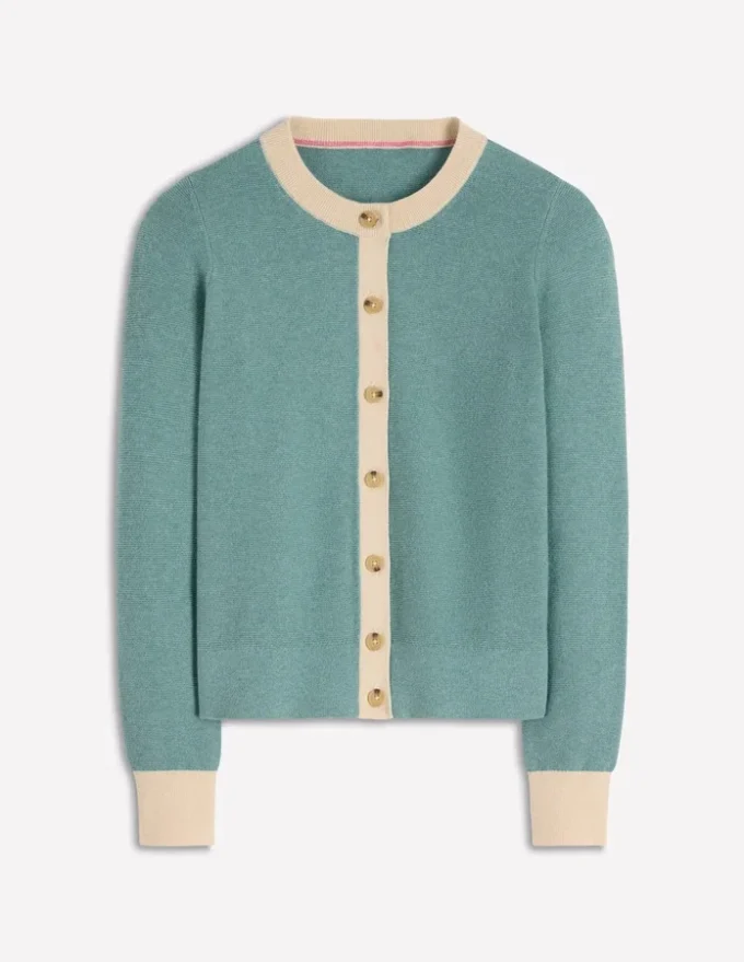 Grace Colour Block Cardigan Cloudy Jane Blue Grace Colour Block Cardigan Cloudy Jane Blue