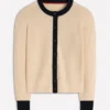 Grace Colour Block Cardigan Warm Ivory Grace Colour Block Cardigan Warm Ivory