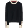 Grace Colour Block Sweater Navy Grace Colour Block Sweater Navy