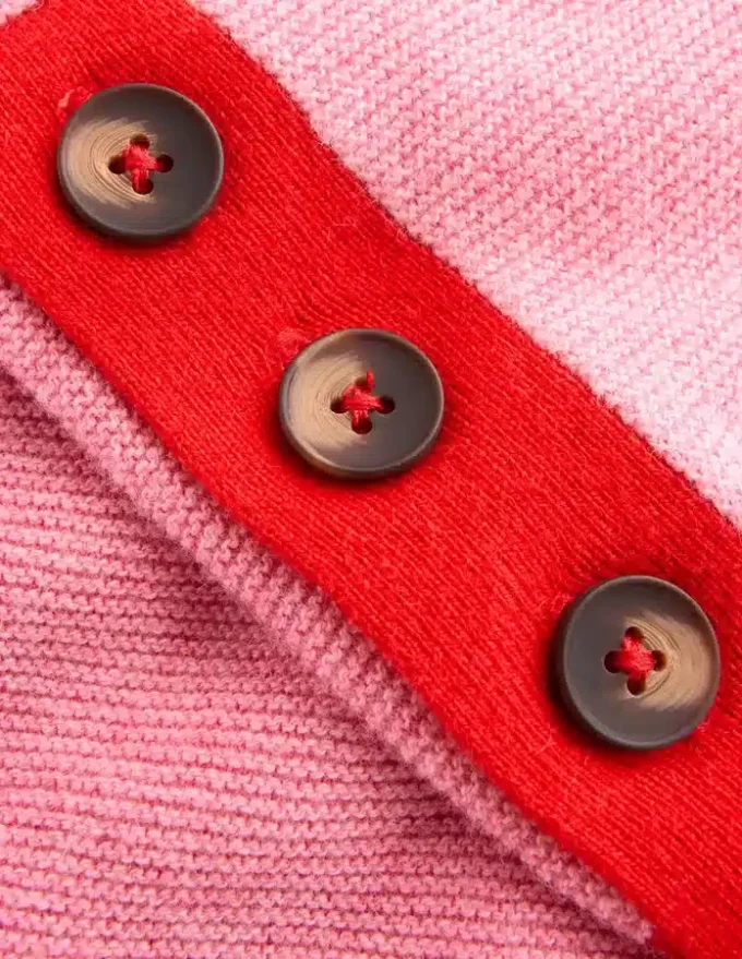 Grace Colour Block Sweater Pink Lady Grace Colour Block Sweater Pink Lady