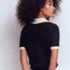 Grace Colour Block T-Shirt Navy Grace Colour Block T-Shirt Navy