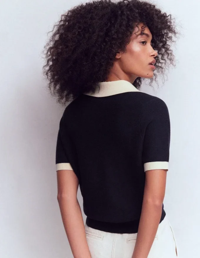 Grace Colour Block T-Shirt Navy Grace Colour Block T-Shirt Navy