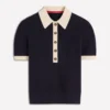 Grace Colour Block T-Shirt Navy Grace Colour Block T-Shirt Navy