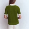 Grace Colour Block T-Shirt Promenade Green Grace Colour Block T-Shirt Promenade Green