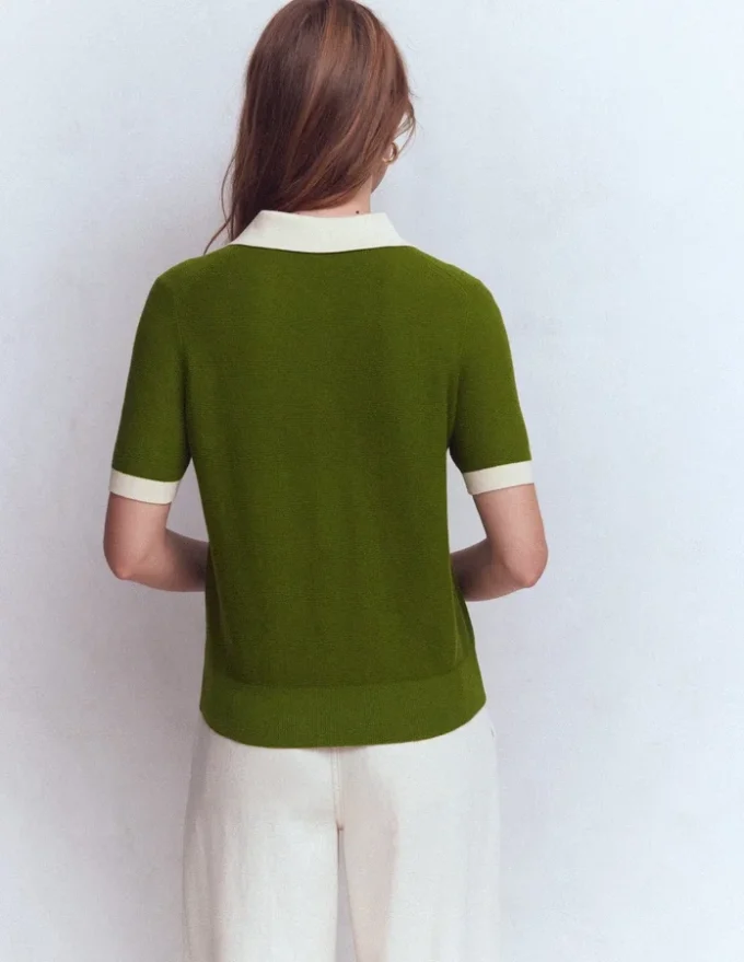 Grace Colour Block T-Shirt Promenade Green Grace Colour Block T-Shirt Promenade Green