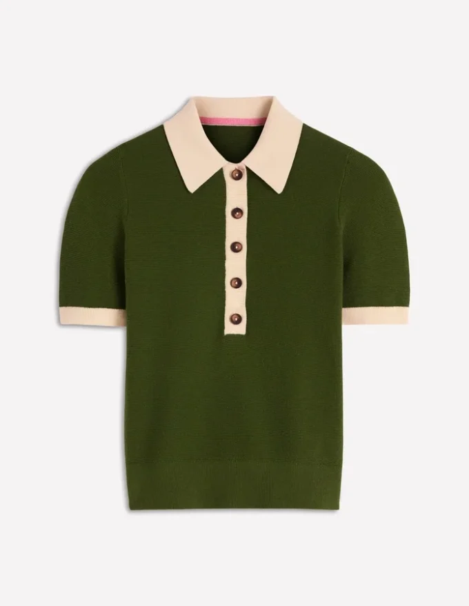 Grace Colour Block T-Shirt Promenade Green Grace Colour Block T-Shirt Promenade Green