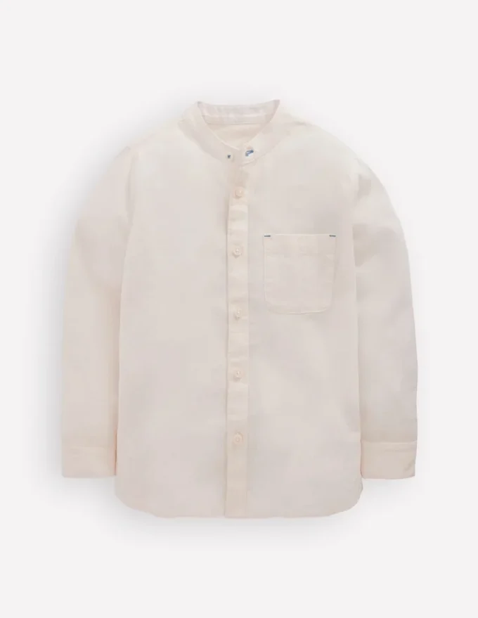 Grandad Shirt Coconut milk Grandad Shirt Coconut milk