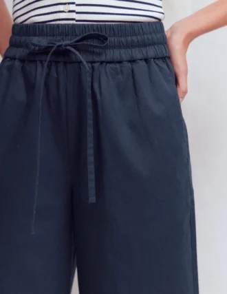 Greenwich Tie Waist Pants Navy