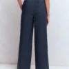Greenwich Tie Waist Pants Navy Greenwich Tie Waist Pants Navy