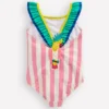 Hallie Frill Strap Swimsuit Formica Pink Parrot Hallie Frill Strap Swimsuit Formica Pink Parrot