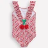 Hallie Frill Strap Swimsuit Lotus Cherry Vine Hallie Frill Strap Swimsuit Lotus Cherry Vine