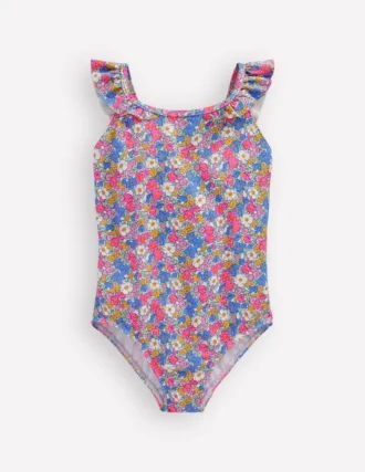 Hallie Frill Strap Swimsuit Mini Summer Flowerbed