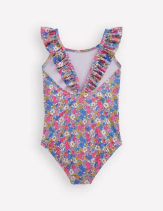 Hallie Frill Strap Swimsuit Mini Summer Flowerbed