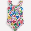 Hallie Frill Strap Swimsuit Multi Rainbow Floral Hallie Frill Strap Swimsuit Multi Rainbow Floral