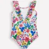 Hallie Frill Strap Swimsuit Multi Rainbow Floral Hallie Frill Strap Swimsuit Multi Rainbow Floral
