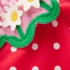 Hallie Frill Strap Swimsuit Red Spot Daisy Hallie Frill Strap Swimsuit Red Spot Daisy