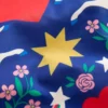 Hallie Frill Strap Swimsuit Sapphire Blue Unicorn