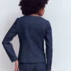 Hampstead Cotton Twill Blazer Navy