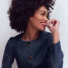 Hampstead Cotton Twill Blazer Navy