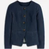 Hampstead Cotton Twill Blazer Navy