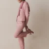 Hampstead Linen Blazer Vintage Rose Gingham