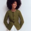Hampstead Linen Blazer Woodland Green Hampstead Linen Blazer Woodland Green